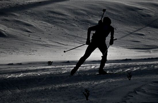 Russia Spartakiad Biathlon Women Pursuit
