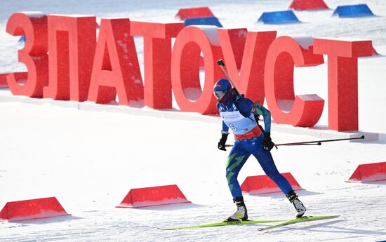 Russia Spartakiad Biathlon Women Pursuit