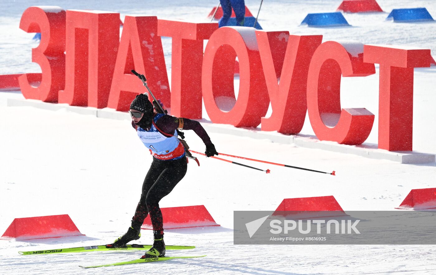 Russia Spartakiad Biathlon Women Pursuit