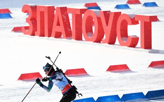 Russia Spartakiad Biathlon Women Pursuit