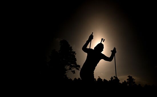 Russia Spartakiad Biathlon Women Pursuit