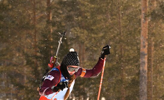 Russia Spartakiad Biathlon Women Pursuit