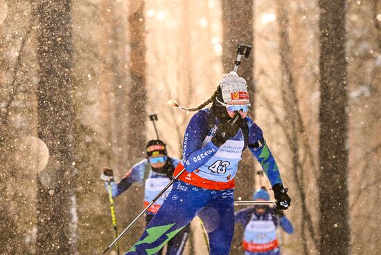 Russia Spartakiad Biathlon Women Pursuit