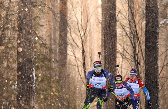 Russia Spartakiad Biathlon Women Pursuit