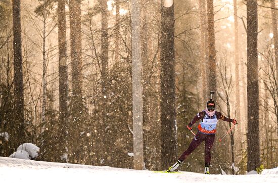 Russia Spartakiad Biathlon Women Pursuit