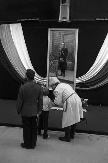 Exhibition Last Russian Emperor marking 380th anniversary of House of Romanovs at Manege Central Exhibition Hall