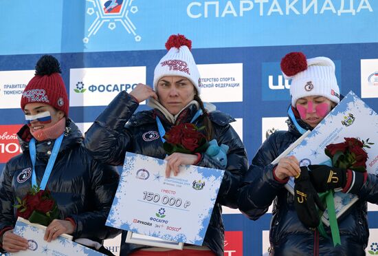 Russia Spartakiad Cross-Country Skiing Women Individual