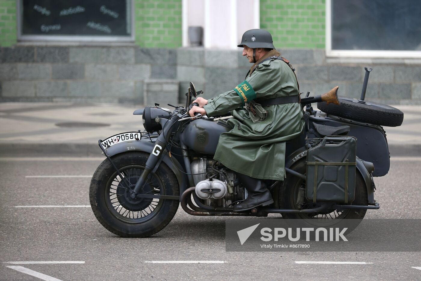 Russia WWII Krasnodar Liberation Anniversary Re-enactment