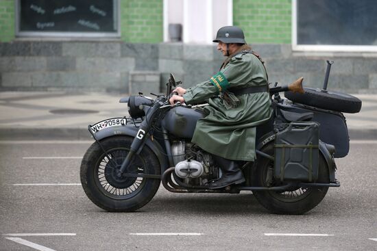 Russia WWII Krasnodar Liberation Anniversary Re-enactment