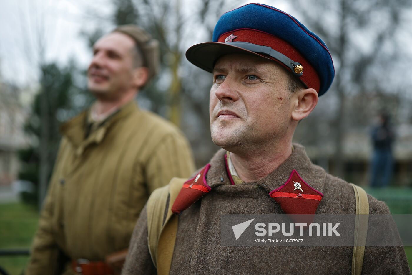 Russia WWII Krasnodar Liberation Anniversary Re-enactment