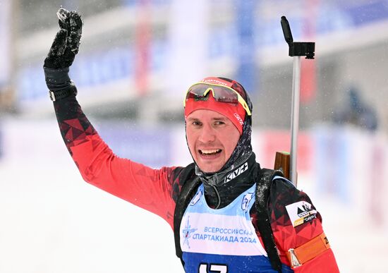 Russia Spartakiad Biathlon Men Individual