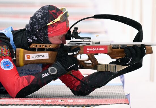 Russia Spartakiad Biathlon Men Individual