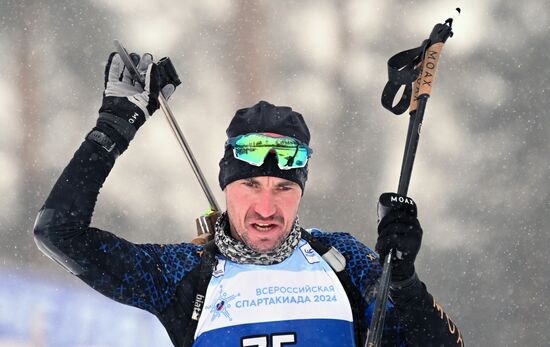 Russia Spartakiad Biathlon Men Individual