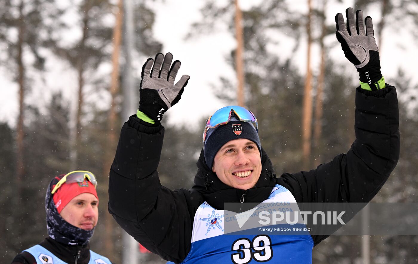 Russia Spartakiad Biathlon Men Individual