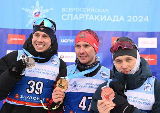 Russia Spartakiad Biathlon Men Individual