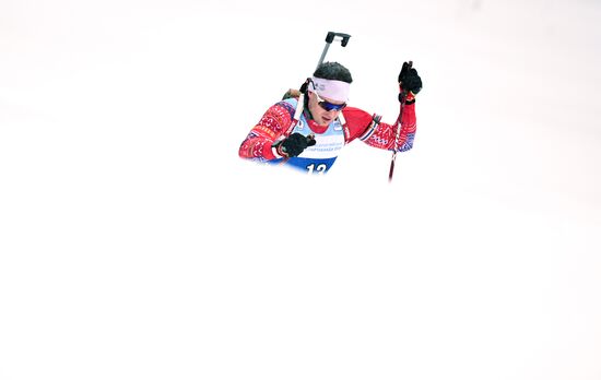 Russia Spartakiad Biathlon Men Individual