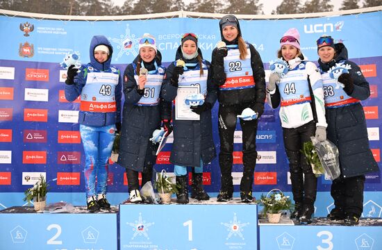 Russia Spartakiad Biathlon Women Individual