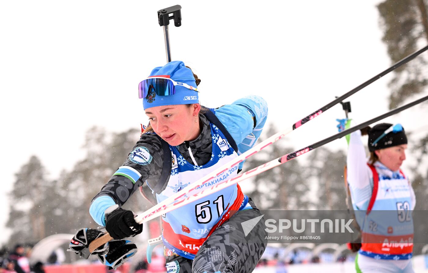 Russia Spartakiad Biathlon Women Individual