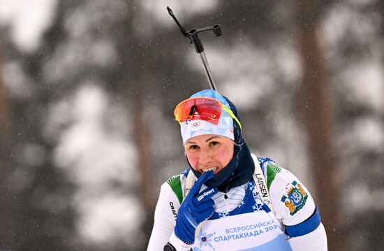 Russia Spartakiad Biathlon Women Individual