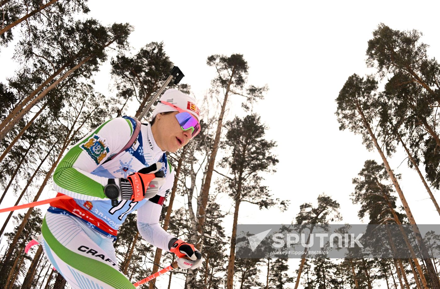 Russia Spartakiad Biathlon Women Individual