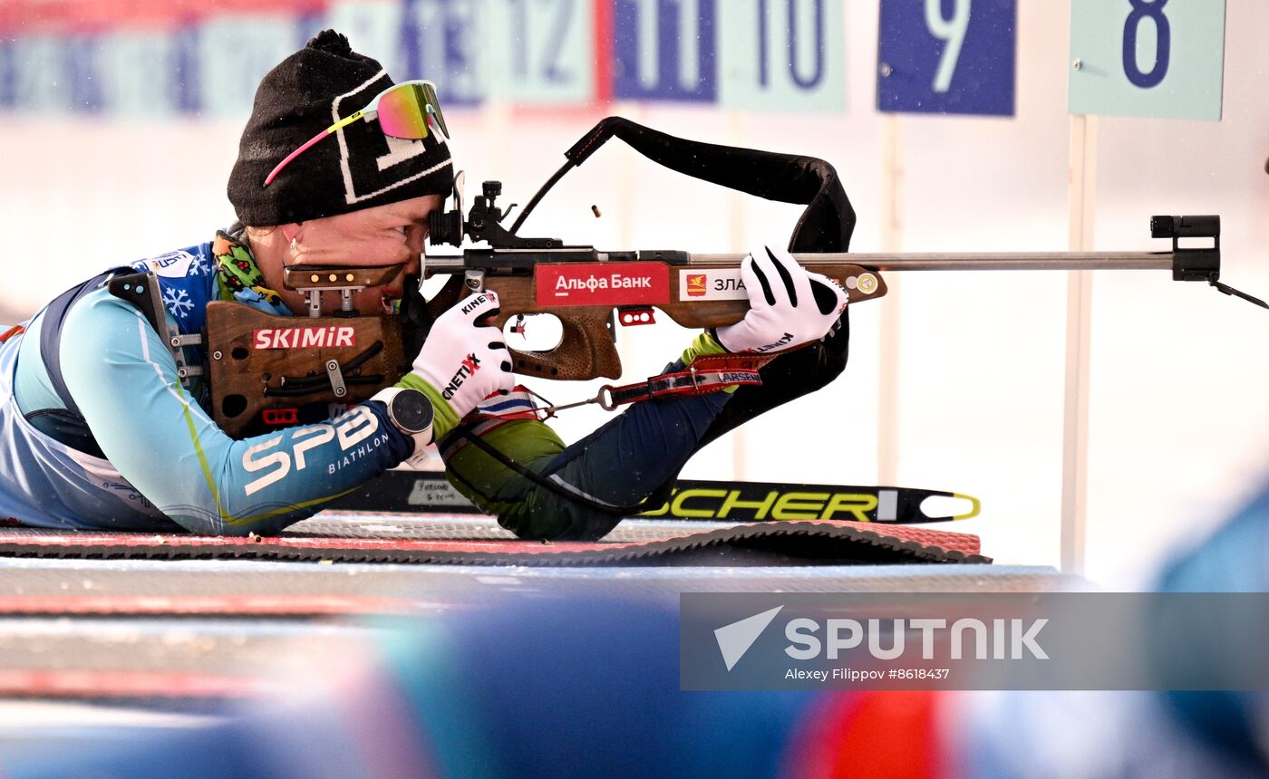 Russia Spartakiad Biathlon Women Individual