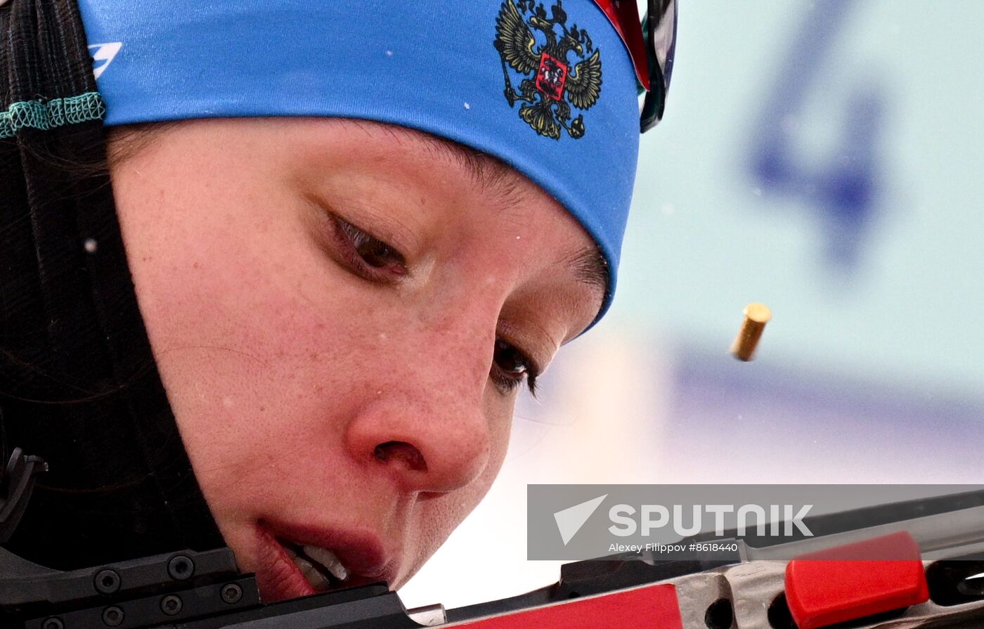 Russia Spartakiad Biathlon Women Individual