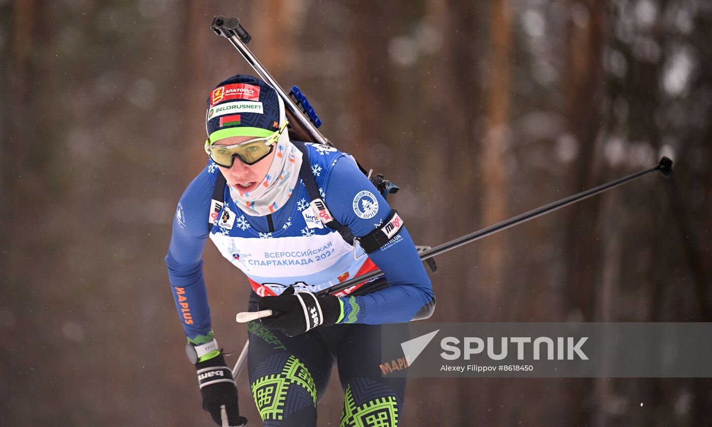 Russia Spartakiad Biathlon Women Individual