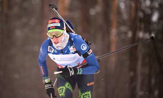 Russia Spartakiad Biathlon Women Individual