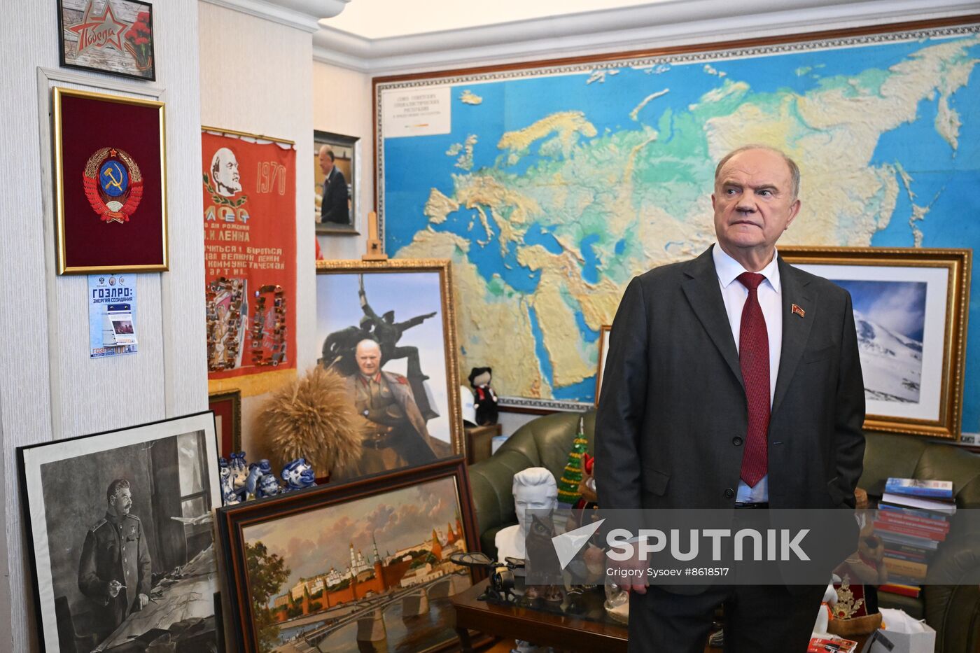 Russia Communist Party DPRK Workers' Party Meeting