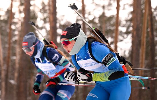 Russia Spartakiad Biathlon Women Individual