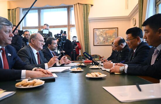 Russia Communist Party DPRK Workers' Party Meeting