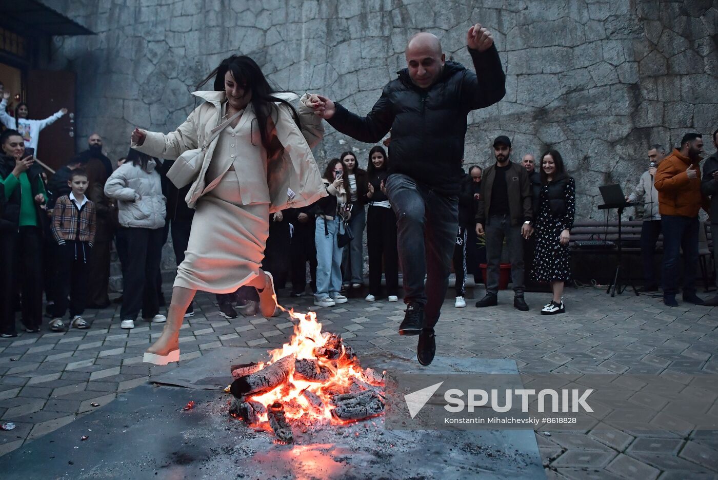 Russian Crimea Armenian Trndez Feast