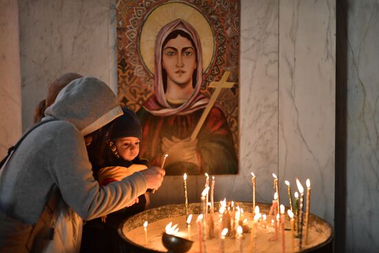 Russian Crimea Armenian Trndez Feast