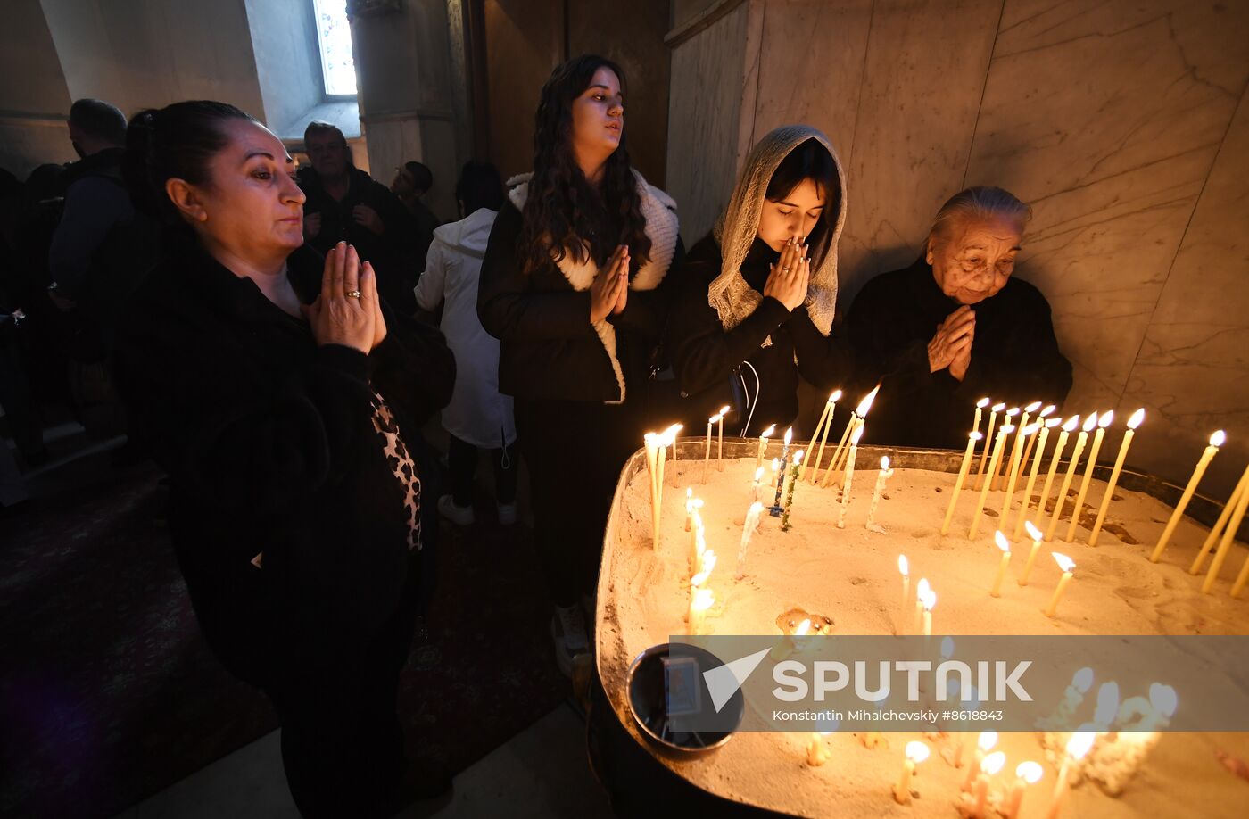 Russian Crimea Armenian Trndez Feast