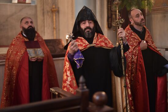 Russian Crimea Armenian Trndez Feast