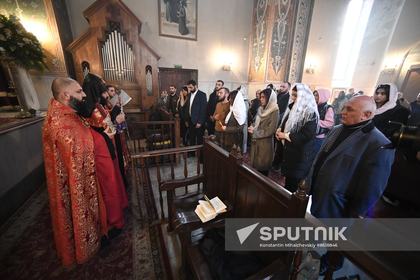 Russian Crimea Armenian Trndez Feast