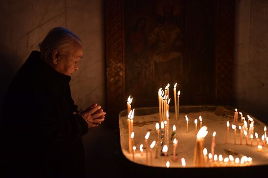 Russian Crimea Armenian Trndez Feast