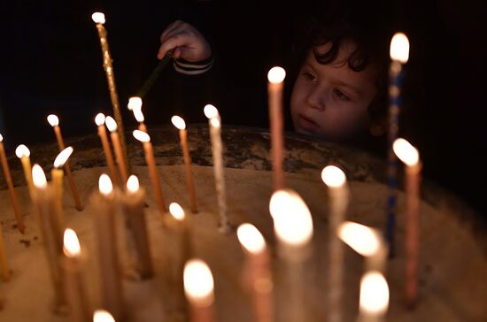 Russian Crimea Armenian Trndez Feast