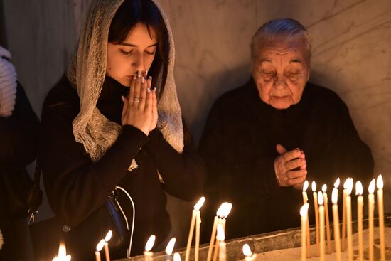 Russian Crimea Armenian Trndez Feast