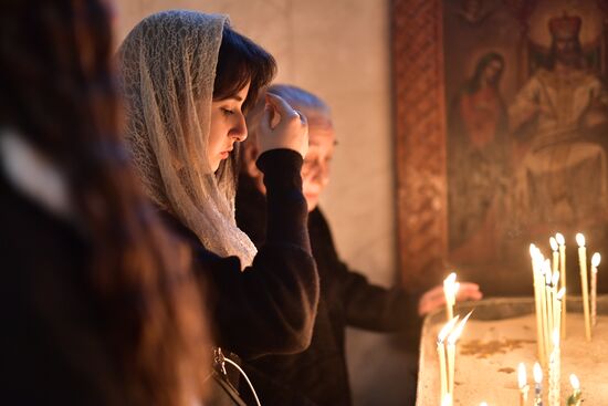 Russian Crimea Armenian Trndez Feast