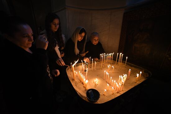 Russian Crimea Armenian Trndez Feast