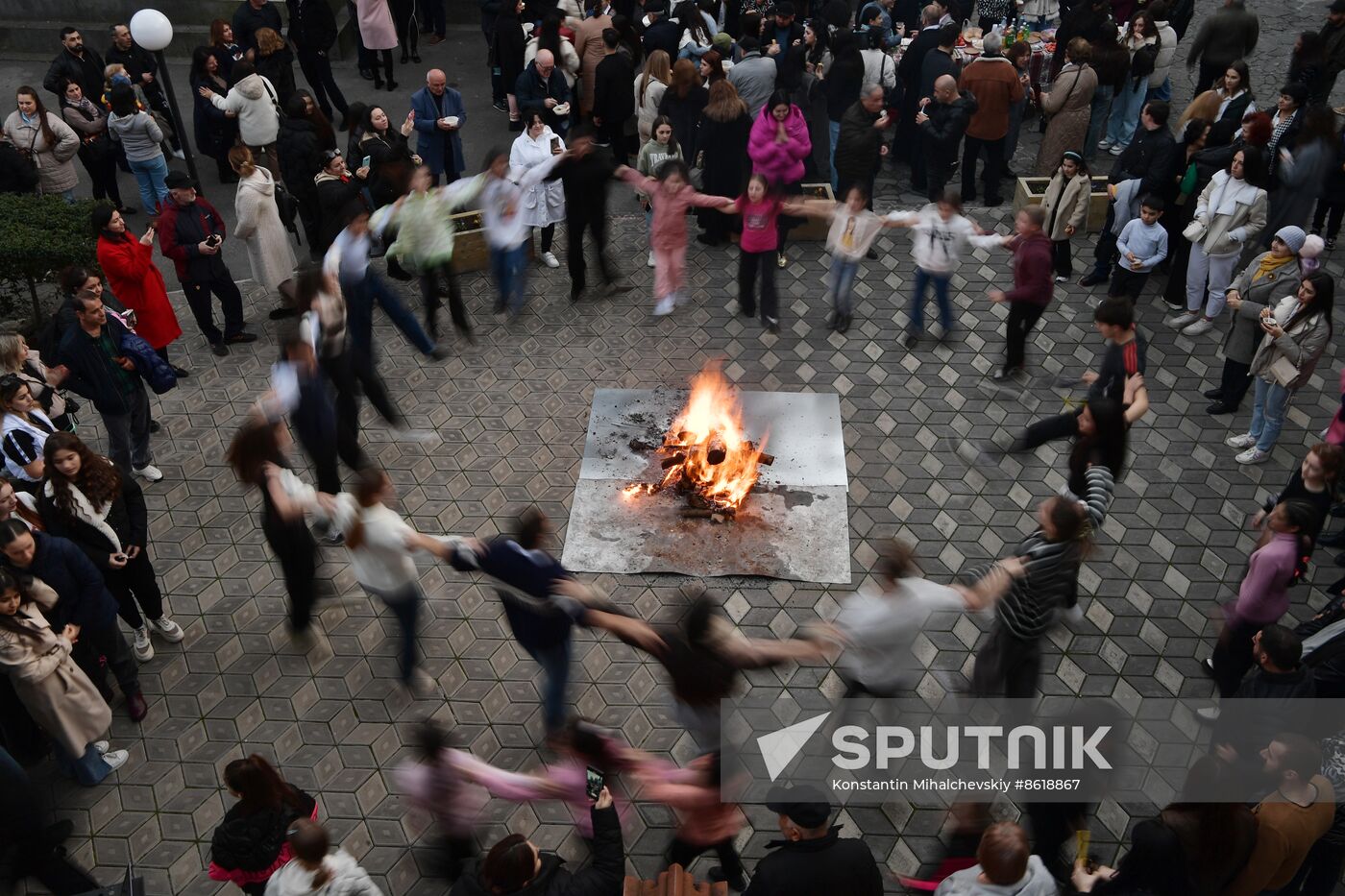 Russian Crimea Armenian Trndez Feast