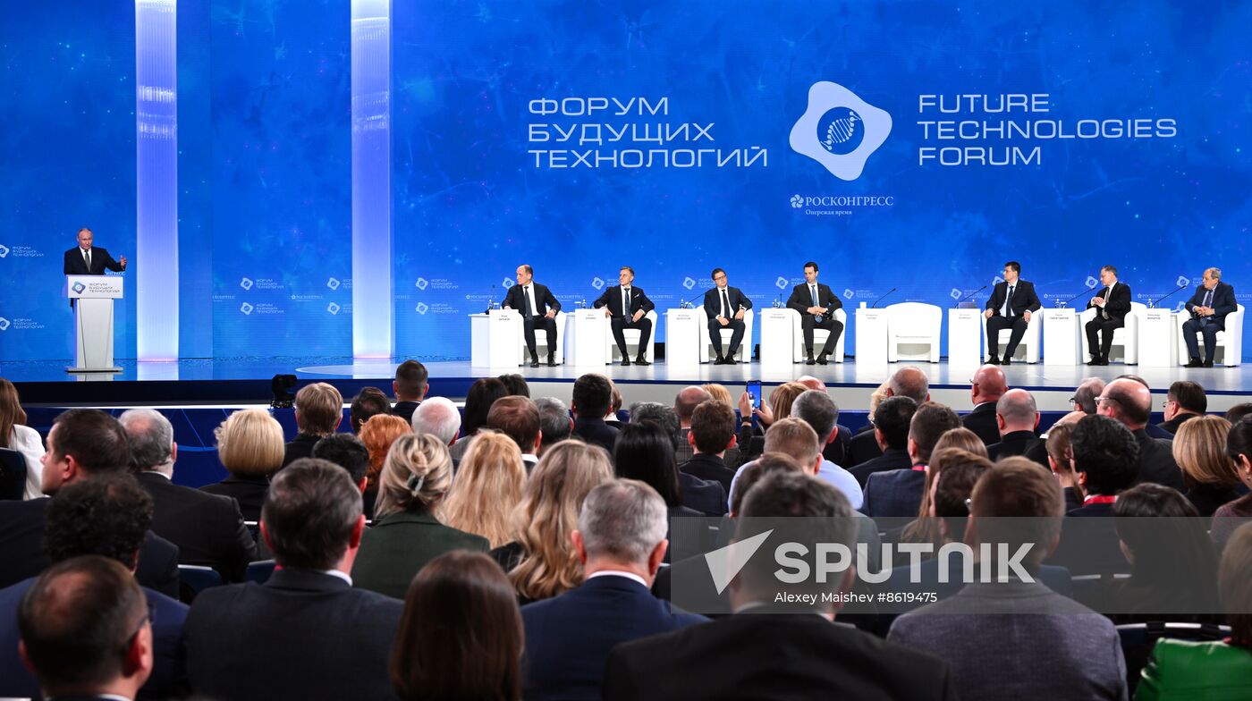 Russia Putin Future Technologies Forum