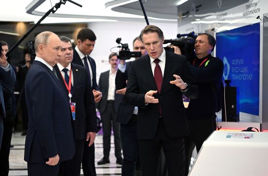 Russia Putin Future Technologies Forum