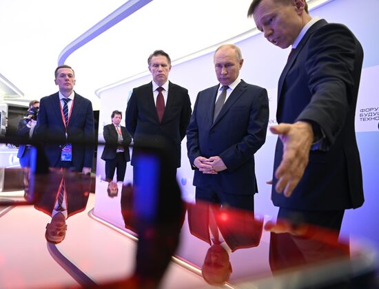 Russia Putin Future Technologies Forum