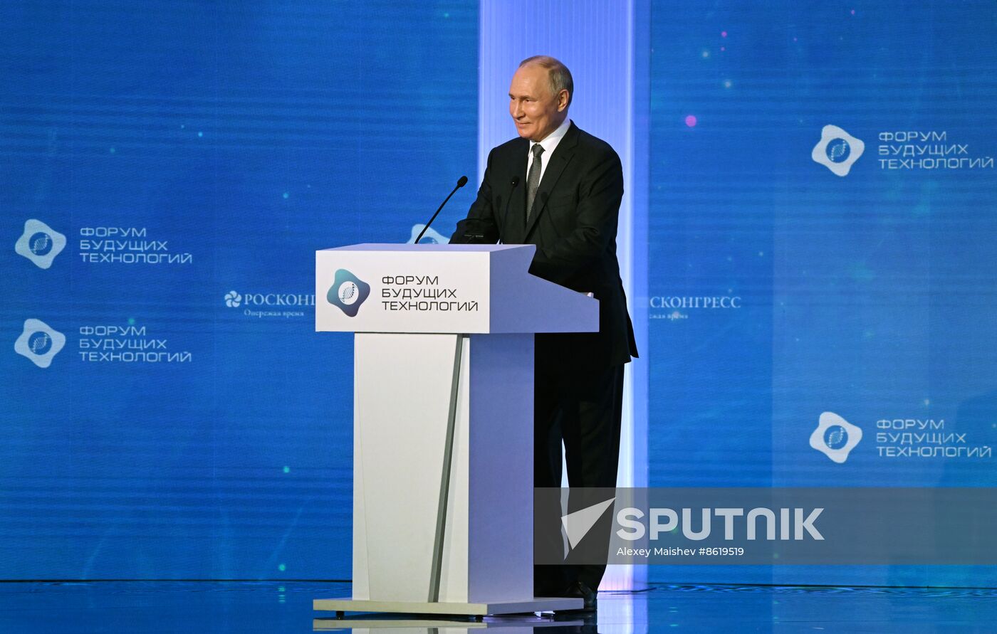 Russia Putin Future Technologies Forum