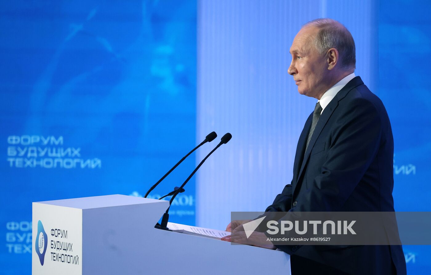 Russia Putin Future Technologies Forum