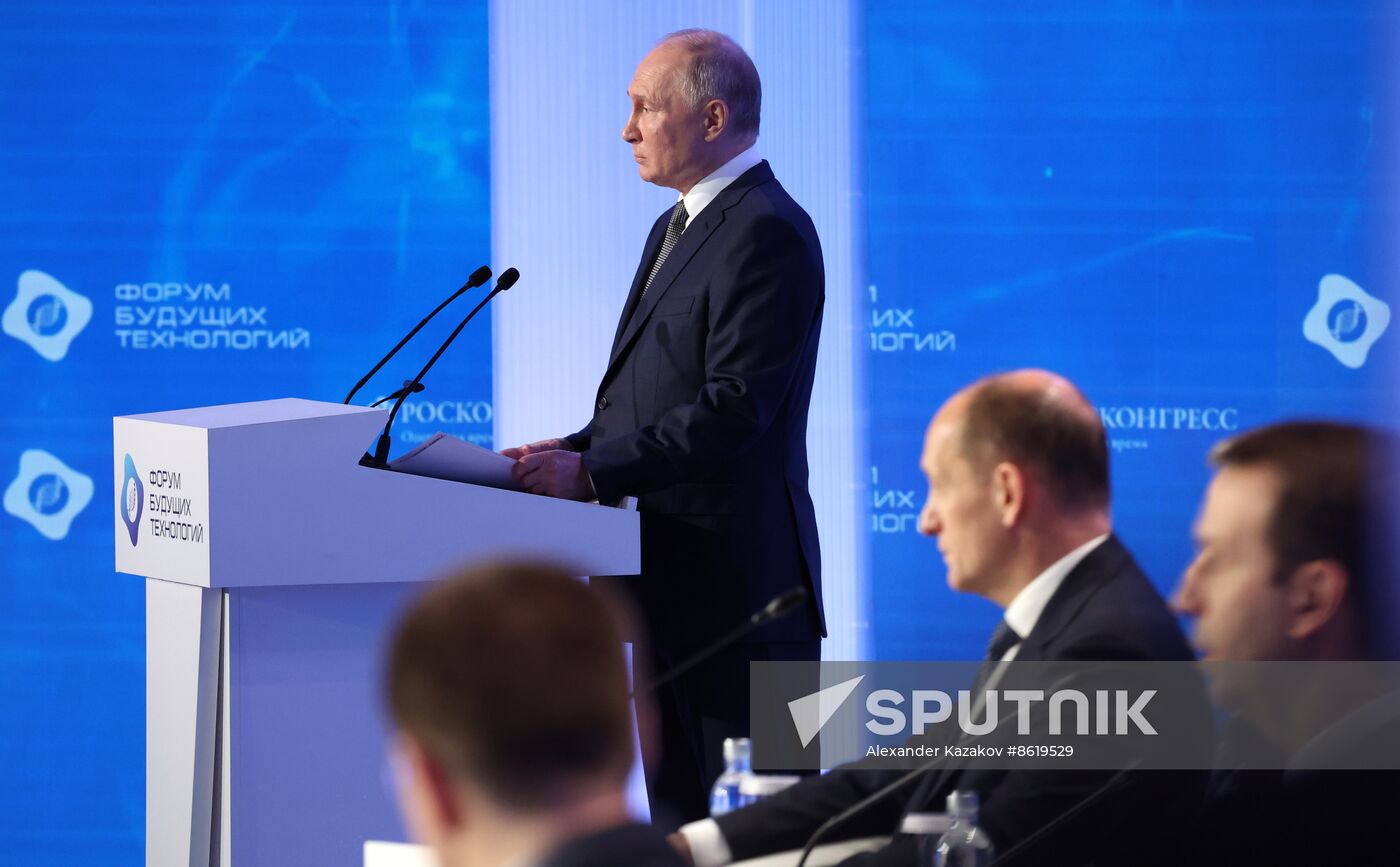 Russia Putin Future Technologies Forum