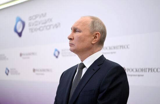Russia Putin Future Technologies Forum