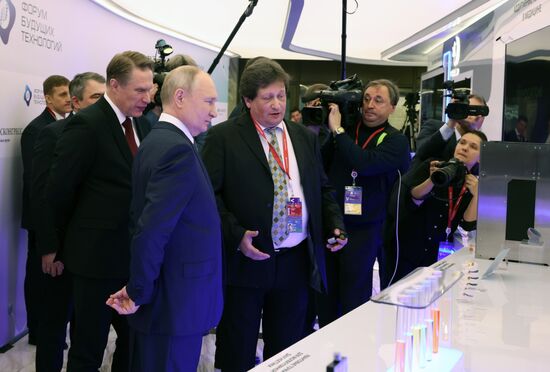 Russia Putin Future Technologies Forum